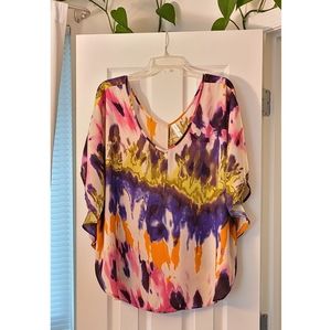 Plus Size Multi-Color Tunic